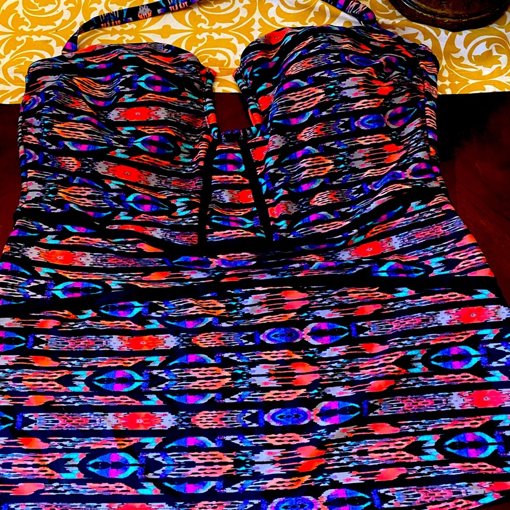 Tankini bathing suit top (Dillards)